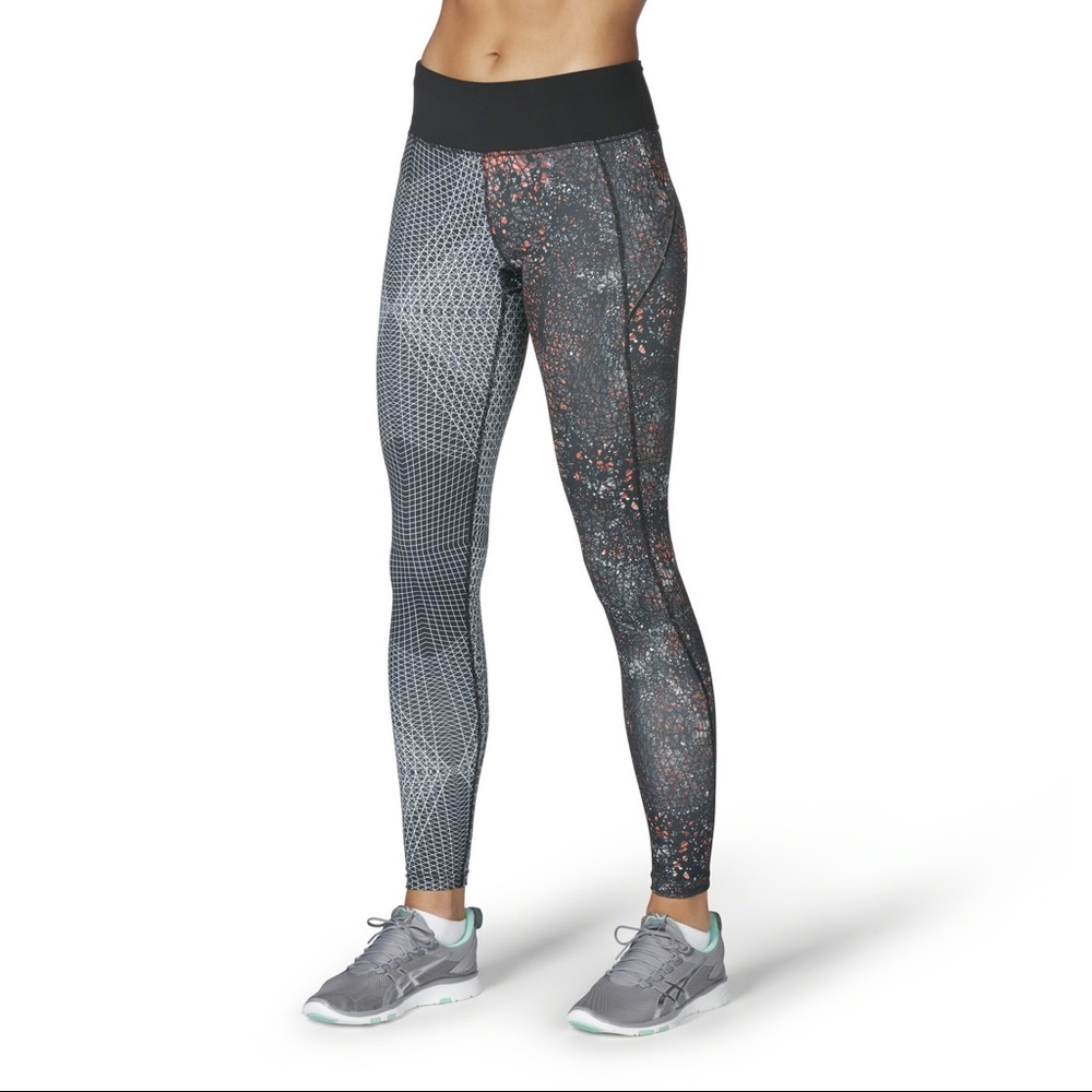 Oakley Active Printed Tights - Coral Glow